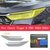 For Chery TIGGO 8 PRO  TPU Car Exterior Headlights Anti-Scratch Protective Film Headlamps Repair Sticker Accessories Refit
