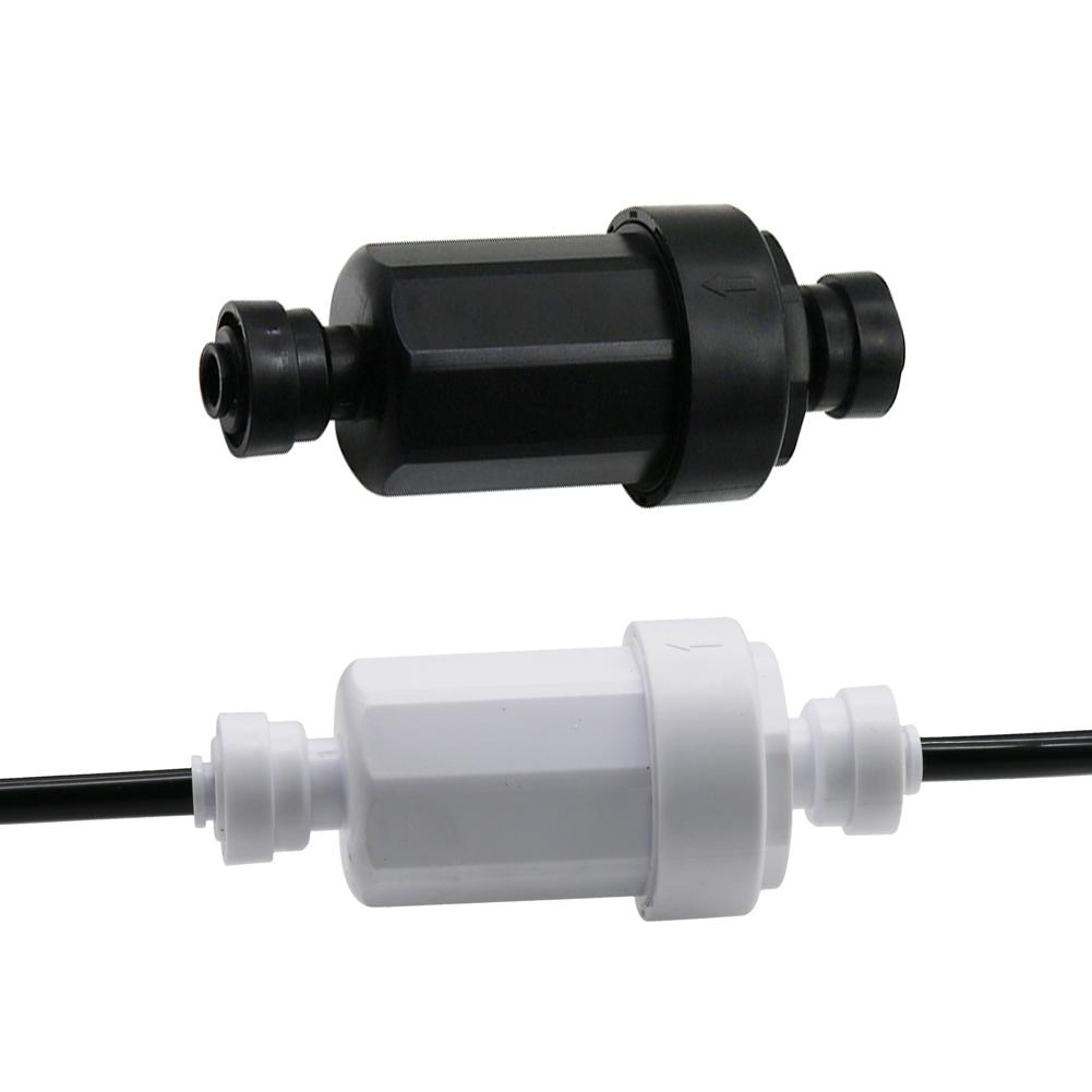 1/4" Water Purifier Front Microfilter Stainless Steel 120 Mesh Quick Connect Water Filter Garden Irrigation Slip Lock Filter
