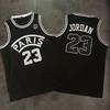 Chicago Bulls 23 Michael Jordan Rookie 1996-97 NBA Finals Jersey Cotton Basketball Shirt Men Women
