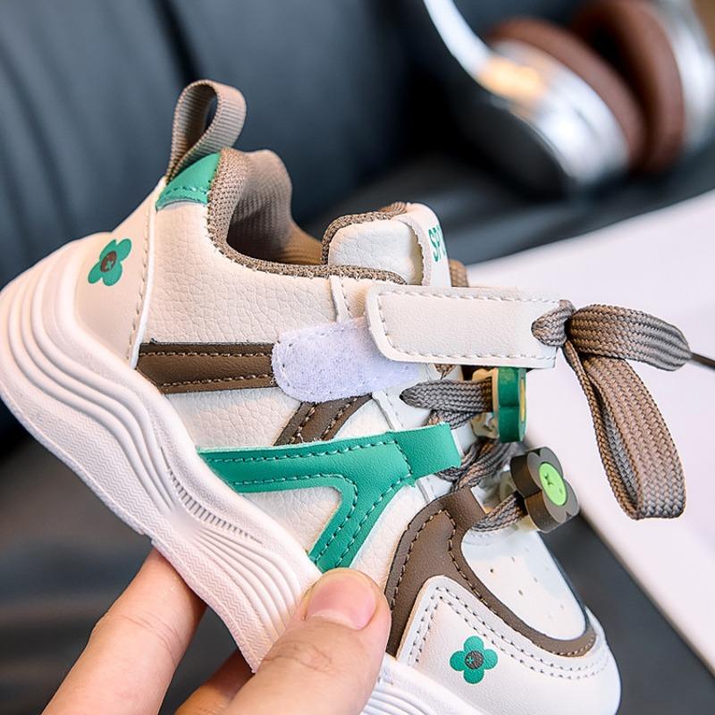 Children's Low-Top Sneakers, Spring/Autumn New Arrivals, Korean-style Fashion Soft-Sole Anti-slip Breathable Casual Sneakers for Toddlers & Kids.