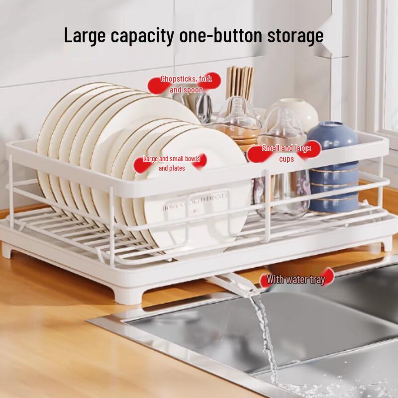 Yingbai Aluminum Kitchen Dish Drying Rack