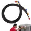 Rubber Charging Hose Set Fluoridation Detection High Pressure Charging Hose Car Air Conditioning