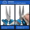 SPEEDWOX Flat Nose Pliers, Handmade, Flat Nose Pliers, Flat Nose Pliers, 115mm, Small, Flat Nose, Precision Work, Craft Tool for Beginners and Profess