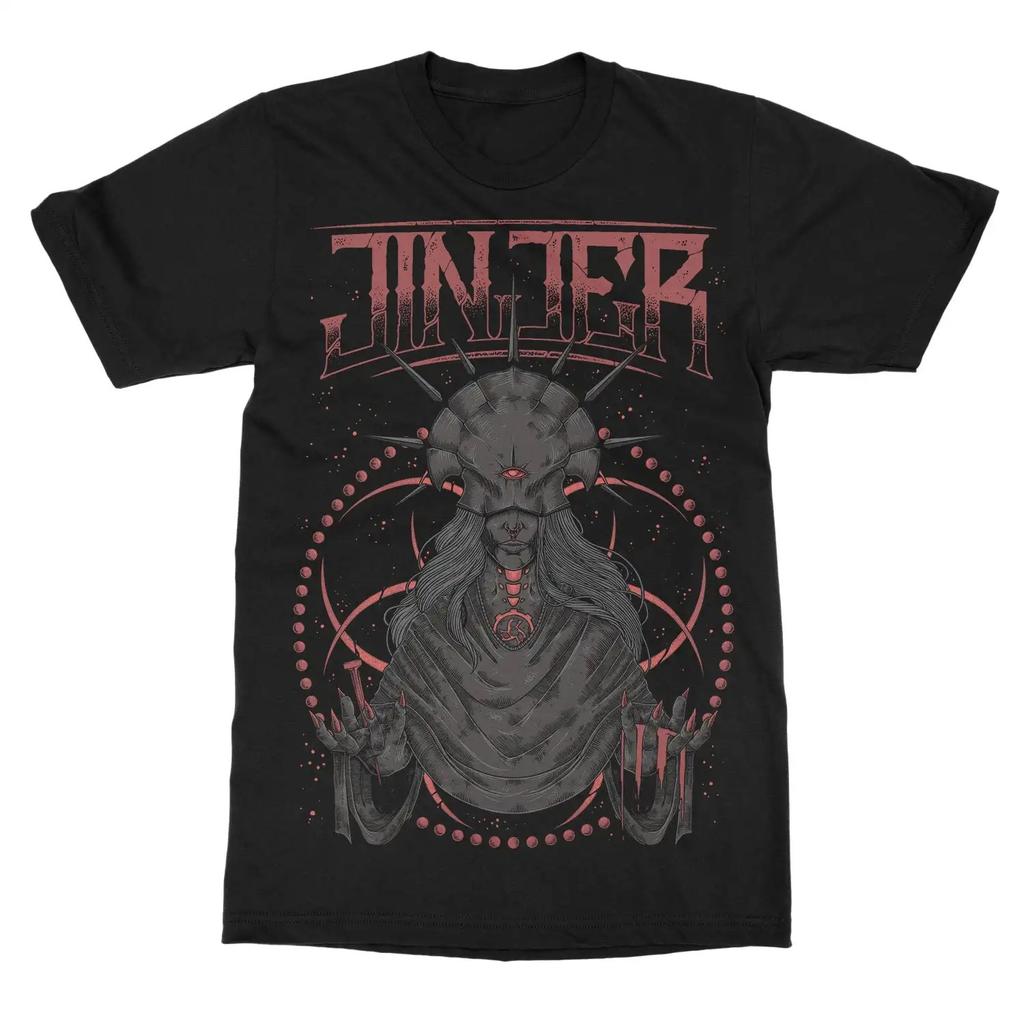 2026 Summer Fashion Trendy Tee Jinjer Wallflowers Ensign Band T-Shirt Cotton Graphic Tee Men Women Summer Streetwear Top