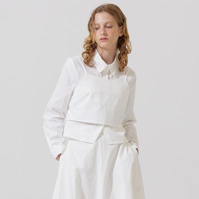 ADAUL Jetty Top Layered Sleeveless - White