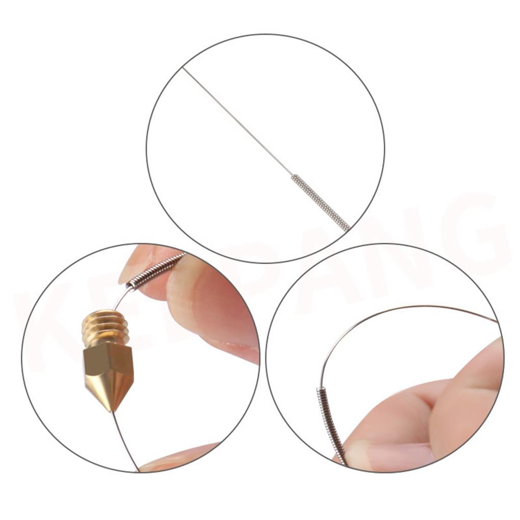 Duza Imprimantă 3D Alamă Cap Extruder Portabil Duză Alamă Filet Ferm Imprimantă, 3mm/1.75mm