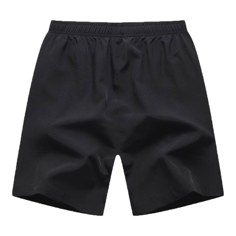 Men's Sports Casual Shorts Summer Ice Silk Short Pants Men Lightweight Reflective Stripes