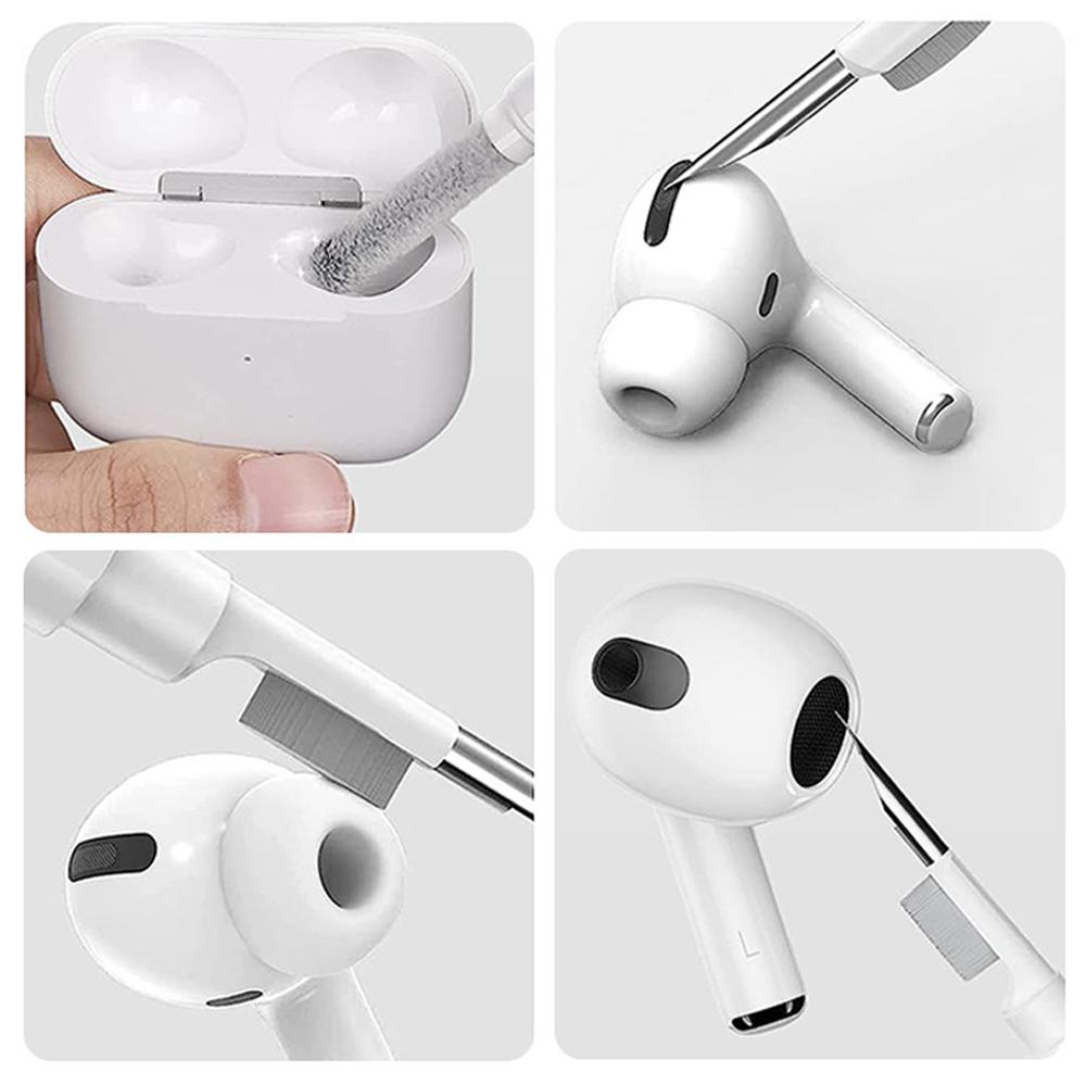 Xiaomi Earbuds Cleaning Pen Kit for AirPods Pro 2/3/4, Bluetooth Headphone Cleaner Brush Tools for Galaxy Buds 3 & Xiaomi Earbuds
