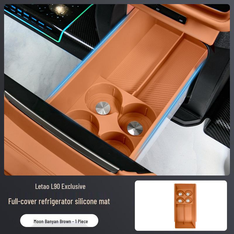 Silicone Anti-Slip Rear Fridge Cup Holder for Li Auto L9