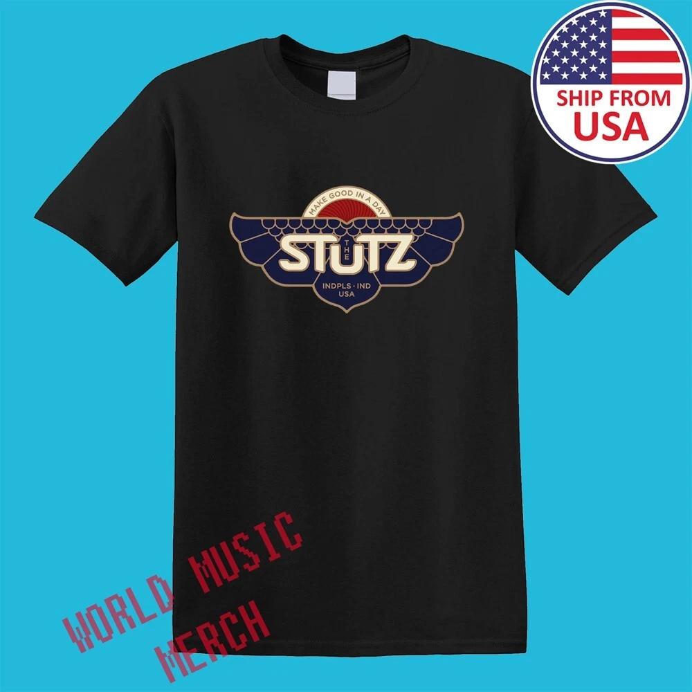 Stutz Motor Car Company Men s Black White Size S-5XL L