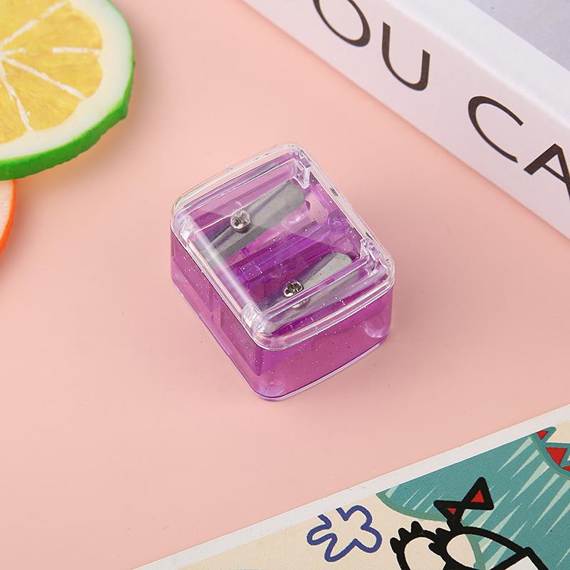 

Manual Pencil Sharpener With Three Uses And Two Holes One Size фіолетовий