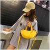 All-matching Canvas Handbag for Women Shoulder Bag Lovely Banana Crossbody Bag