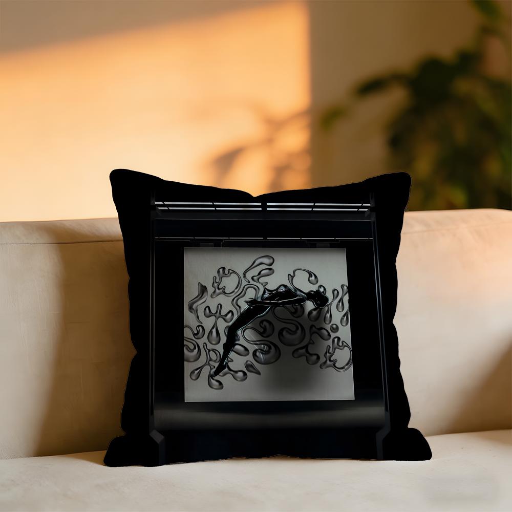 

Doechii Album Cushion Cover Cozy Velvet Throw PillowSoft Warm Cushion For Sofa Bed 30x30 cm