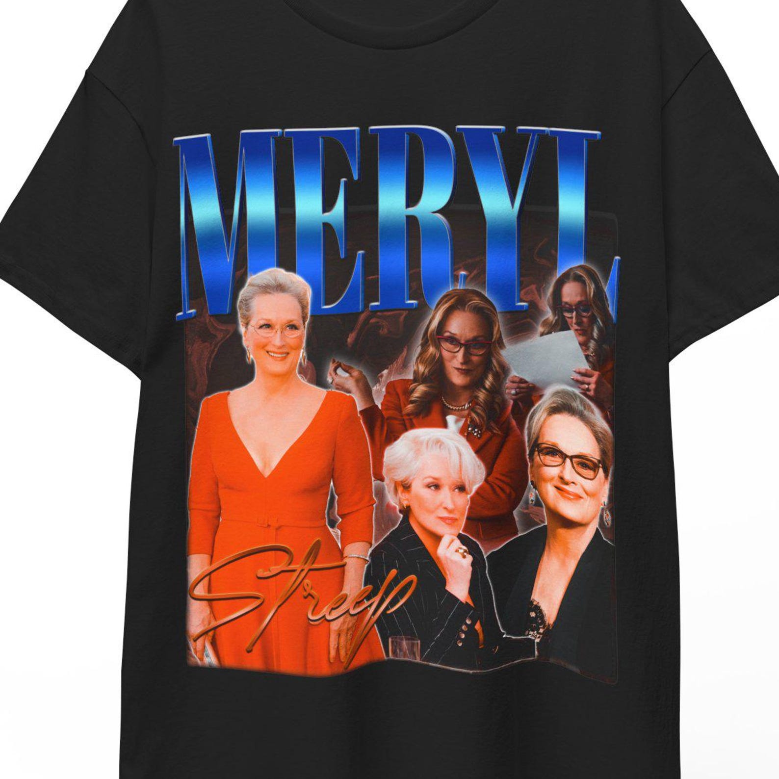 Meryl Streep Shirt, Meryl Streep Retro Tees, Meryl Streep Clothing, Meryl Streep Sweatshirt, Meryl Streep Poster, Meryl Streep Movie Gift L