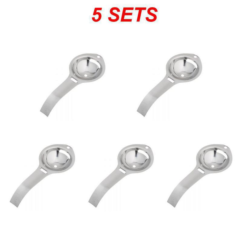 Egg White Separator Stainless Steel Tools Eggs Yolk Filter Gadgets Kitchen Accessories Separating Funnel Spoon Divider Utensils