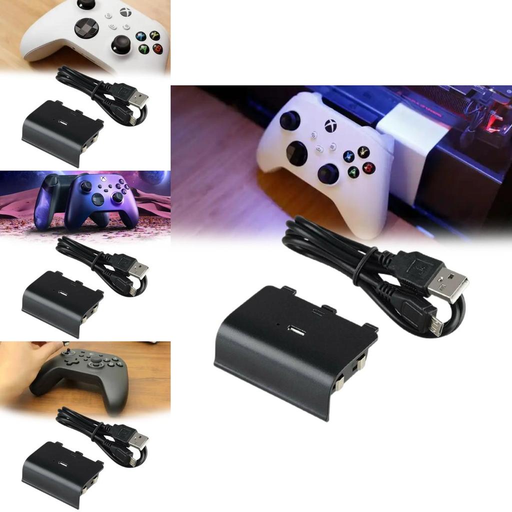 Xbox One Rechargeable Battery Pack With 2400mah Power For Gaming Enthusiasts