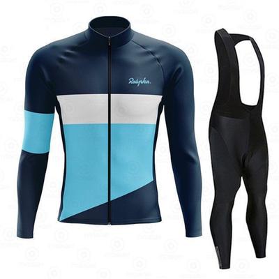 RAPHA Tricou Termic de Iarnă Unisex din Fleece cu Mânecă Lungă pentru Ciclism Bicicletă de Munte Drum