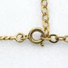 Dior CD Logo Necklace Plated Gold 4.6g Women Used