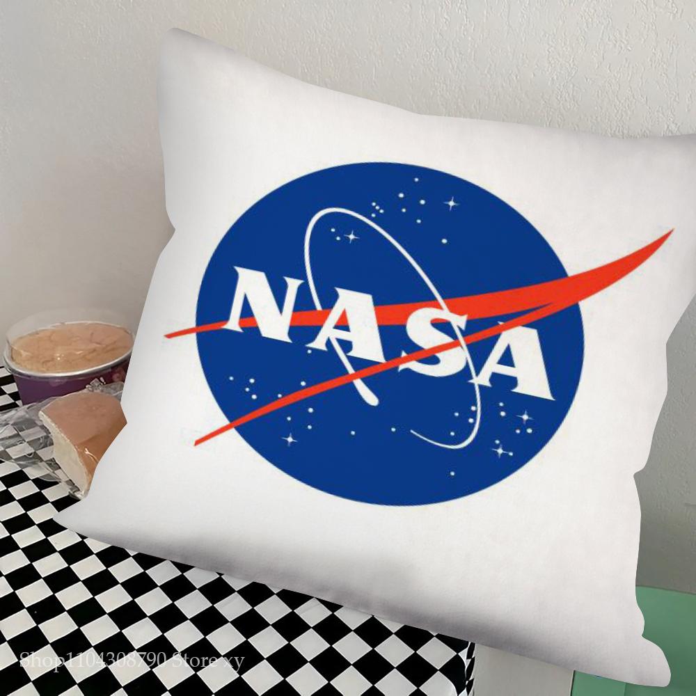 1pc NASA Pillow Case Square Bedroom Sofa Leisure Comfort Cushion Car Living Room Home Decoration