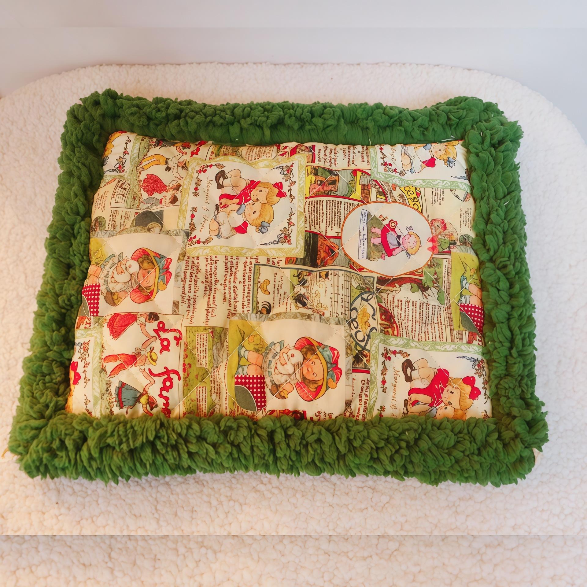 

1PC Pet Blanket Cat Blanket Dog Quilt Autumn and Winter Kennel Mat Kennel Sleeping Mat Cat Mat Cat Mat Winter S