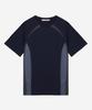 NODE LABS Dev:11 Texture Block Short Sleeve T-Shirt_Navy