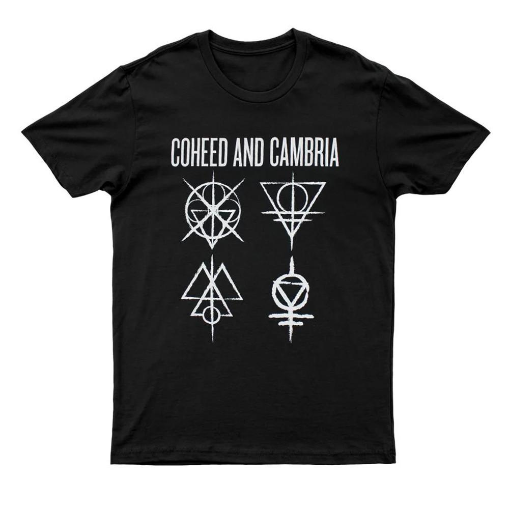HOT NEW Coheed and Cambria band black Tshirt Unisex S to 5XL Unisex T-Shirt L