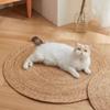 1PC Wear-Resistant Cat Scratch Board Round Cat Grinding Claw Toy Kitten Scratching Mat  Home