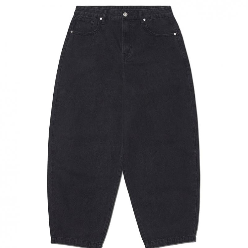 NOMANUAL Raw Vision Denim Pants   Washed Black