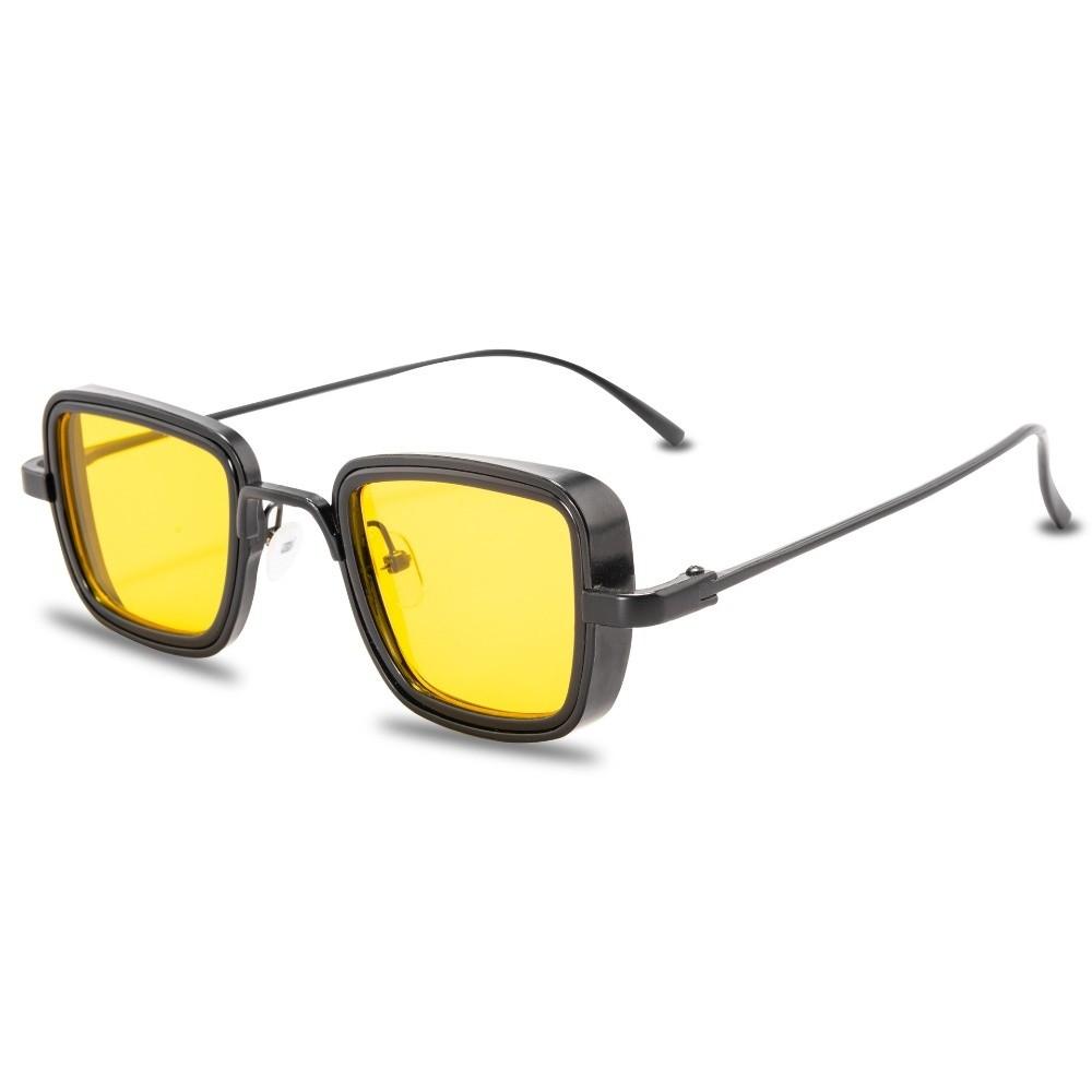Lightweight Unisex Polarized Sunglasses Indian Style Anti-UV Glasses Retro Square Sunnies  Summer