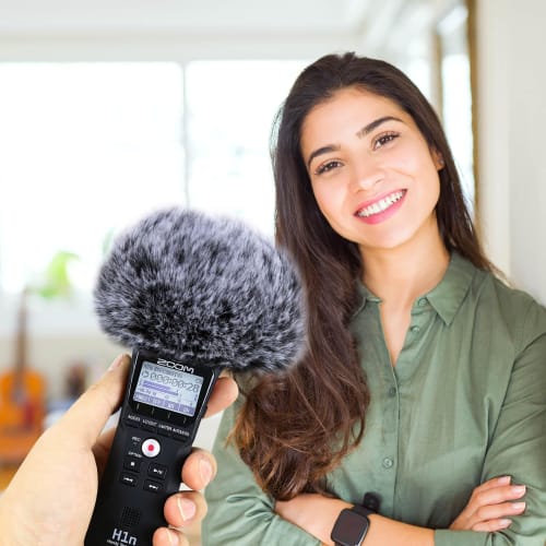 H1/H5/H6 Windproof Cover - Outdoor Microphone Front Shield for Video Camera Microphones