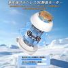 Portable Fan with Strong Airflow Industry Evolution Clip Neck Fan with Airflow Mini Fan with LED High Leafless Airflow Compact 1200mAh High 8 Hours