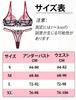 Top and Bottom Sexy Floral For S [Maeau] Bra, Women's Underwear, Set, T-Back, Lingerie, Pattern, Net, Stylish, Embroidered, See-Through, Thin,