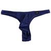 La Pomme Bikini Made of MFS Full 3D Sexy Underwear for Everyday Navy Men's T-Back Shorts, Fabric, Seam, Front, Wear,