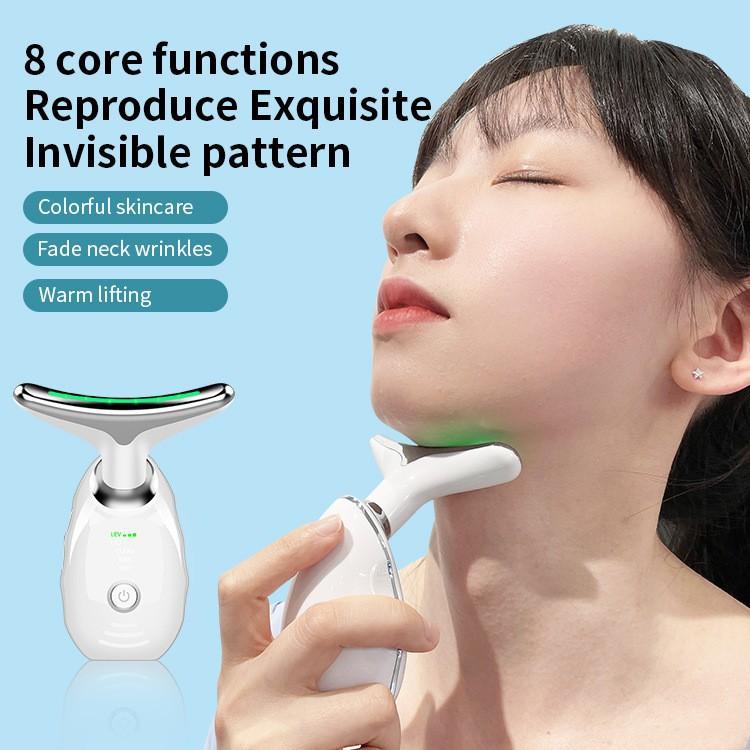 Neck Beauty Instrument Dilute Neck Lines Neck Care Massager Neck Protection Instrument Lift and Tighten Nasolabial Folds Beauty Instrument