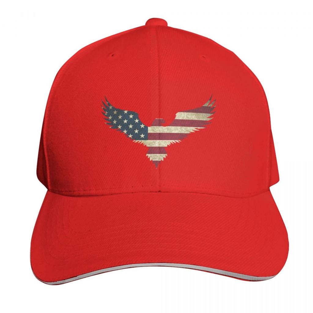 Bald Eagle America Baseball Cap Low Profile Unstructured Unisex For Men Women Outdoor Golf Running Hiking