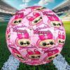 Custom Name Personalized Labubu Print Size 5 Soccer Ball Training & Match Football, for Team, Kicking, Gift for Football