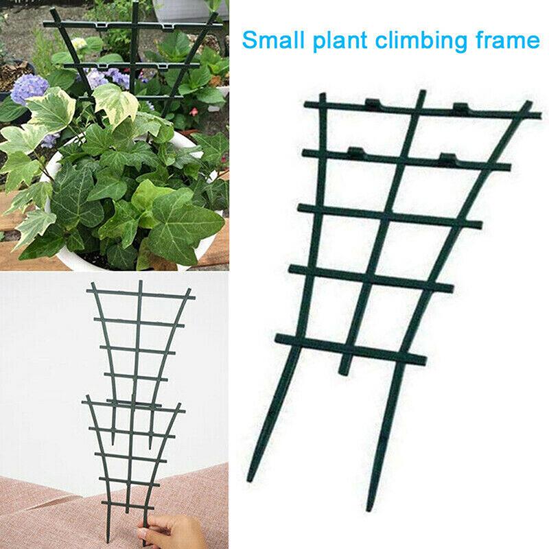 2/4/6pcs Plants Climbing Trellis Plastic Plant Support Holder Superimposed Potted Vines Climbing Rack Gardening Supplies