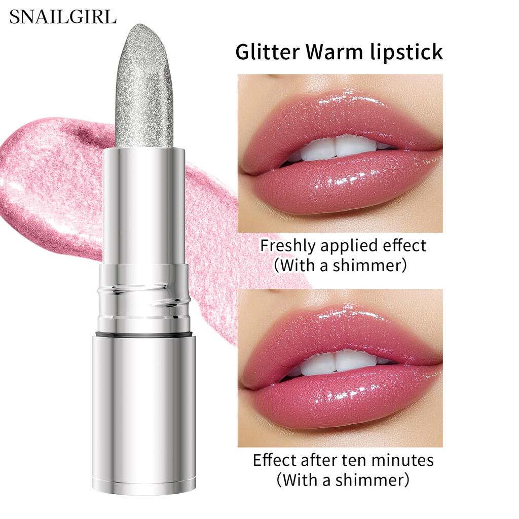 Color Change Lipstick Non-stick Cup Lip Gloss Moisturizing Moisturizing Warm Change Lipstick Lipstick