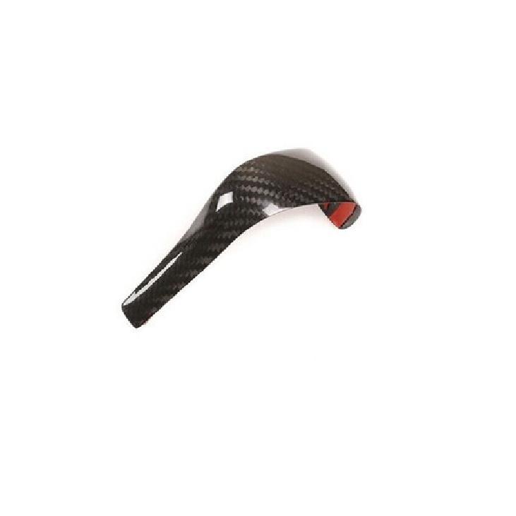 1Pc Real Carbon Fiber Gear Shift Knob Cover Trim Fit for Porsche Cayenne 2011-17