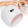 72W Professional Nail Dryer Gel Polish UV LED Light Manicure Curing Nail Art EquipmentUK Plug 110 240V