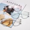 Anti-Blaulicht Computerbrillen Rahmen für Damen und Herren rund Blockierende Brille Optische Brille Brille Neuankömmling