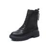 Platform Martin Women's Shoes New Short British Style Spring and Autumn Single Locomotive