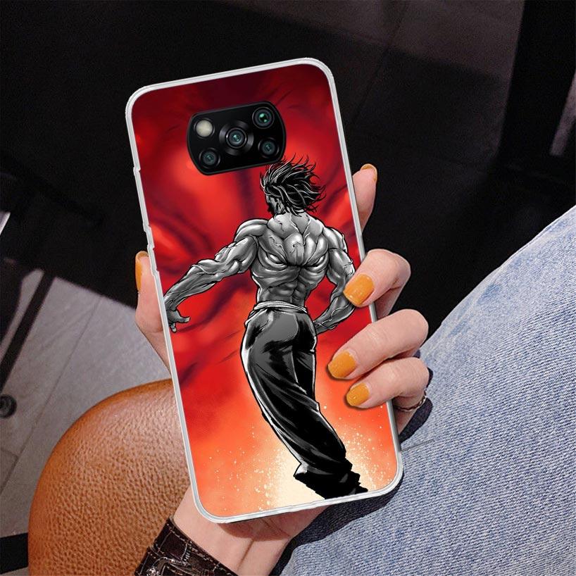 Baki the Grappler Original Anime Phone Case For Xiaomi Poco X7 X6 X5 Pro F7 Ultra Redmi 15C 15 13C 13 12C 12 10 10A 10C 9 9A 9C