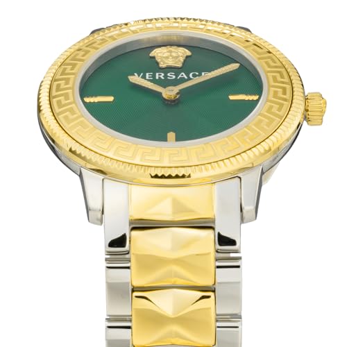Versace V Tribute Watch VE2P00522 Women's Gold and Silver