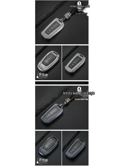 Toyota Key Case for Corolla, Camry, Avalon - Protective Metal Buckle Cover