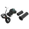Juego de Puños Acelerador de Puño Giratorio para Bicicleta Eléctrica Universal Limitador de Velocidad con Pantalla Puño Derecho para