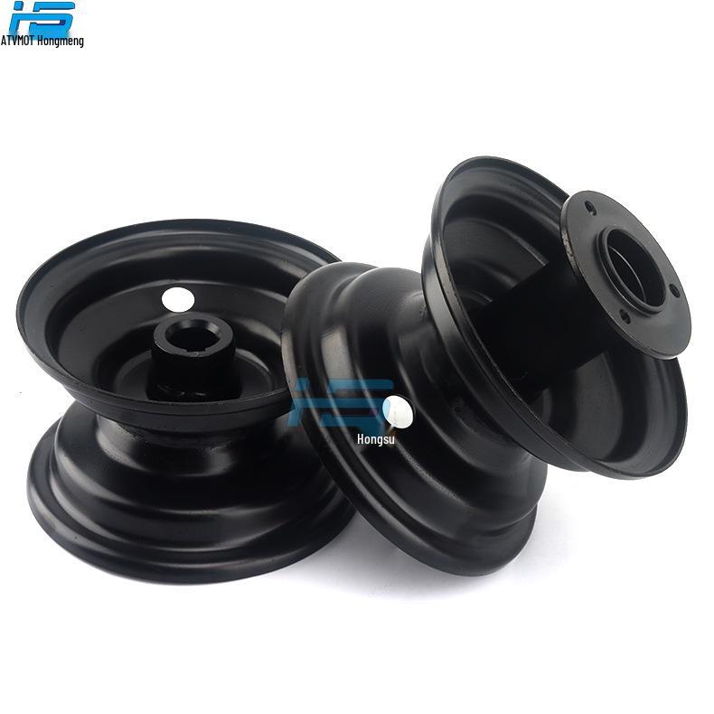 ATV Beach Car 4-inch Steel Rims and Tires for Small Four-Wheel Karts Small Four-wheel