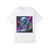 GALACTIC REQUIEM Cosmic Skull Graphic T-Shirt, Unisex Tee, Sci-Fi Apparel