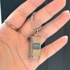 Pocket Nail Portable Keyring-Type Mini Nail Clipper Keychain 1P+1P (Total 2 Pieces)