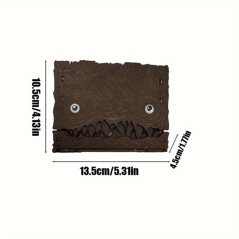 Dungeon Devil Book Storage Box Tower Table Game Dice Storage Box Novelty Ornament Toy Home Decor Gifts